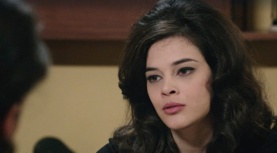 Neva Leoni (Tina Amato) in una scena della puntata 117 de