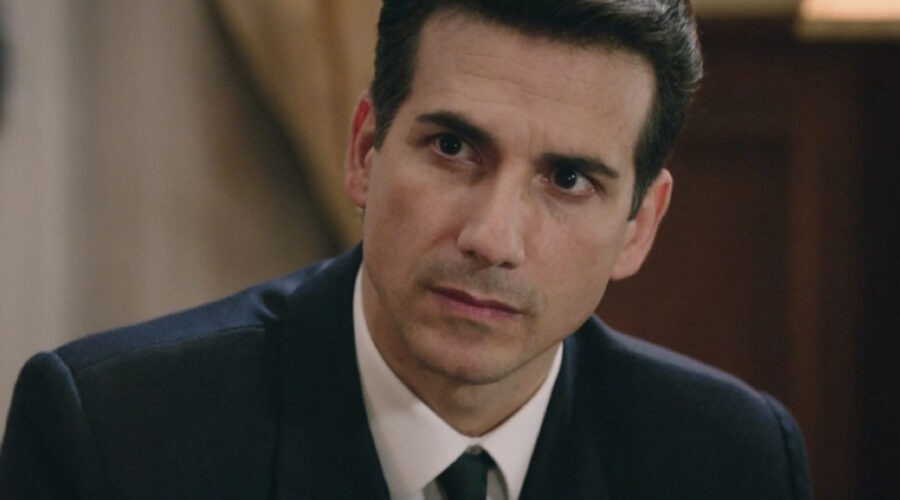 Luca Bastianello (Dante Romagnoli) in una scena della puntata 119 de