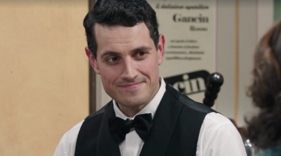 Emanuel Caserio (Salvatore Amato) in una scena della puntata 119 de