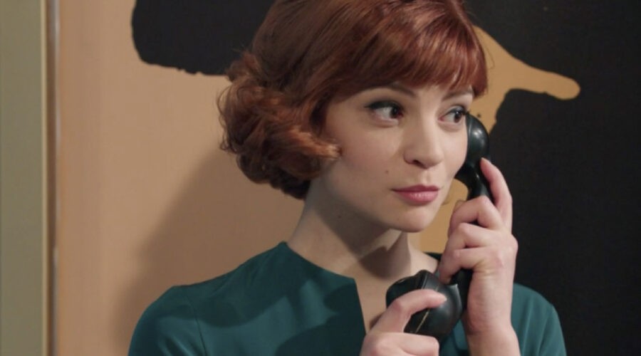 Gaia Bavaro (Gemma Zanatta) in una scena nella puntata 129 de