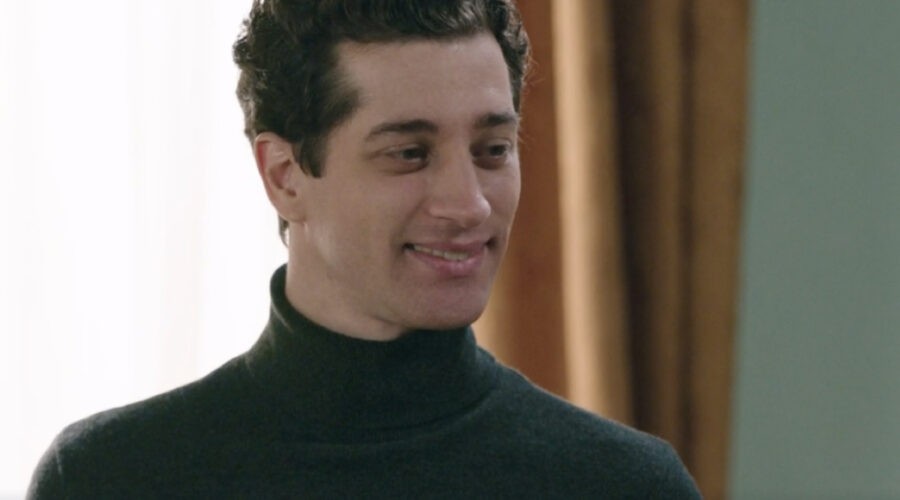 Moisé Curia (Marco di Sant’Erasmo) in una scena della puntata 130 de