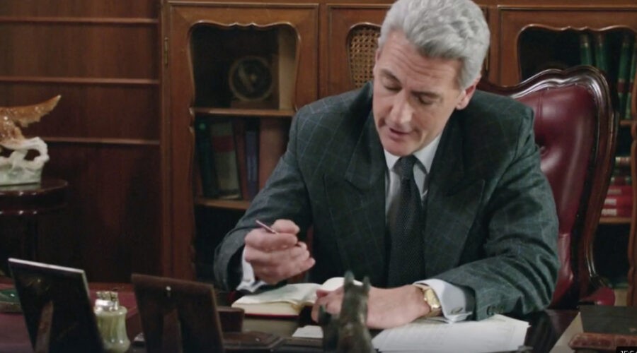 Roberto Farnesi (Umberto Guarnieri) in una scena della puntata 133 de