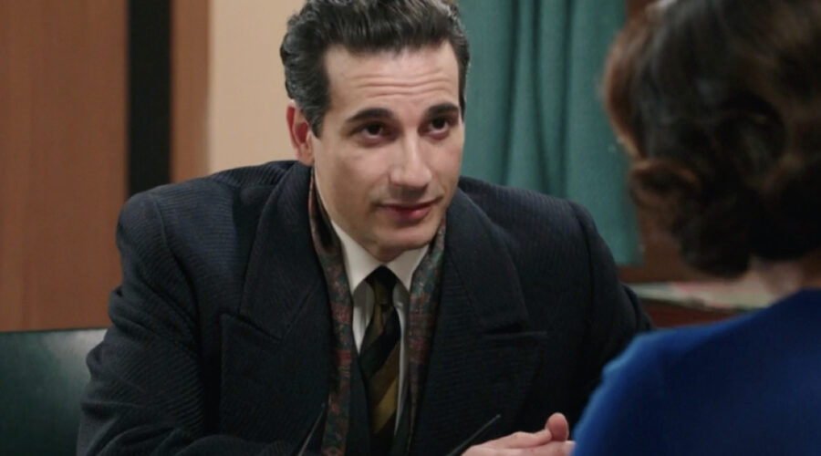 Luca Bastianello (Dante Romagnoli) in una scena della puntata 134 de