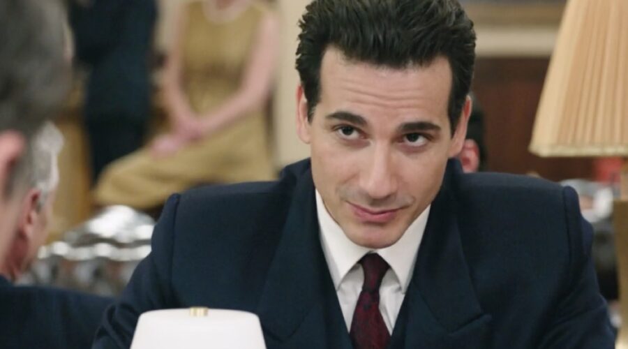 Luca Bastianello (Dante Romagnoli) in una scena della puntata 136 de