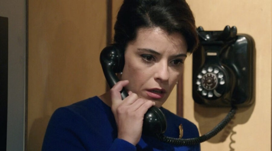 Caterina Bertone (Beatrice Conti) in una scena della puntata 137 de