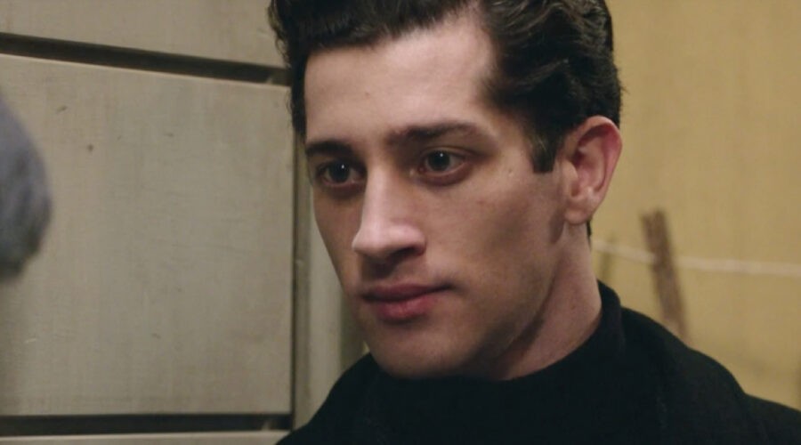 Moisé Curia (Marco di Sant’Erasmo) in una scena della puntata 138 de