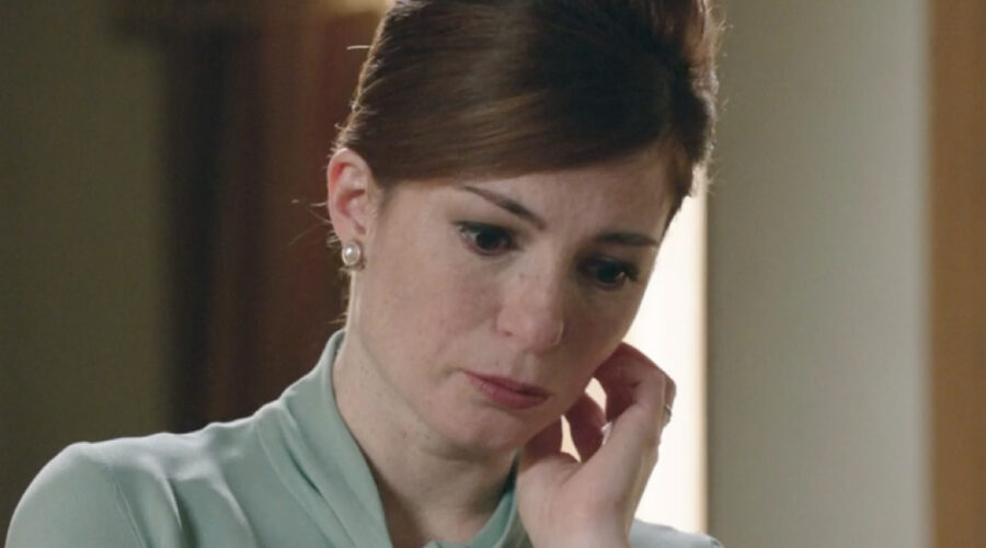 Valentina Bartolo (Veronica Zanatta) in una scena della puntata 128 de