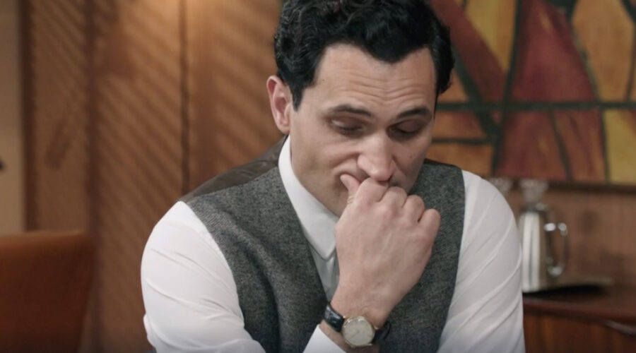 Alessandro Tersigni (Vittorio Conti) in una scena della puntata 128 de