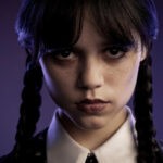 Jenna Ortega in una foto di scena di “Mercoledì”, la serie tv. Credits: Netflix.