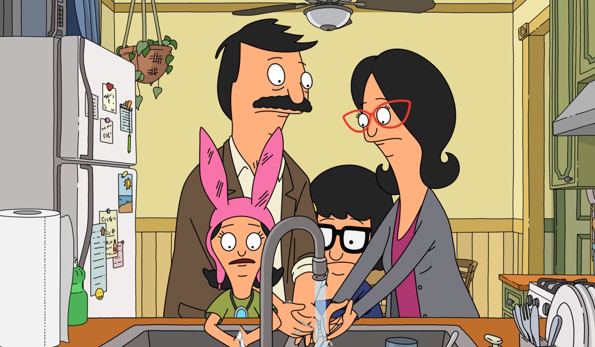 La Famiglia Belcher in una scena di
