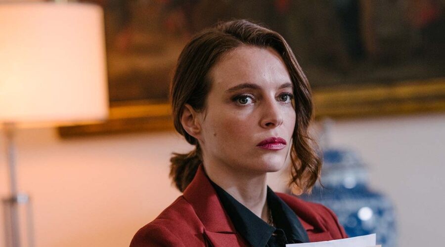 Miriam Dalmazio in una scena della serie TV