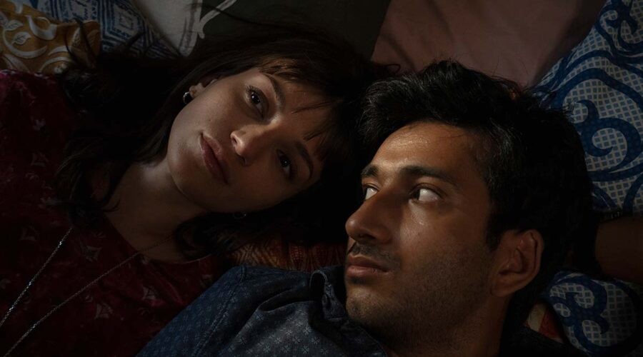 Da sinistra: Carolotta Antonelli e Phaim Bhuiyan in