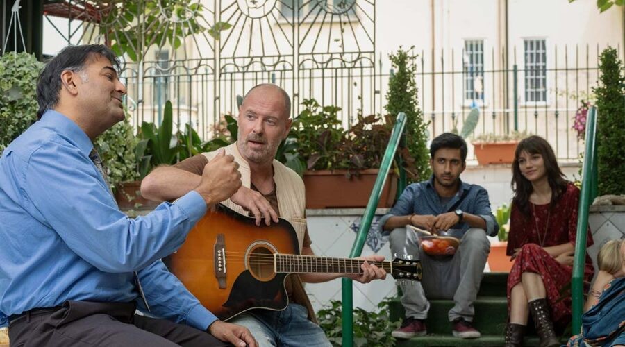 Da sinistra: Rishad Noorani, Pietro Serminti, Phaim Bhuiyan e Carolotta Antonelli in