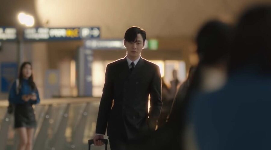 Ahn Hyo-Seop in una scena di Business Proposal. Credits: Netflix.