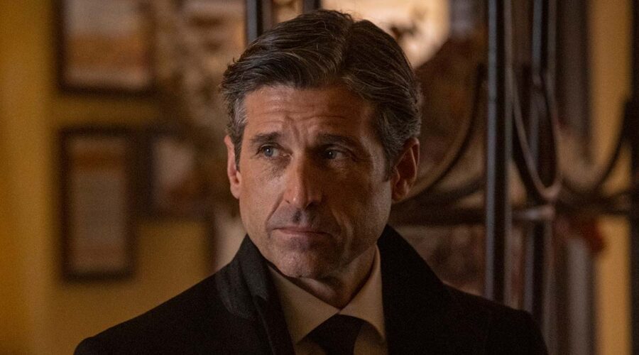 Patrick Dempsey interpreta Massimo in una scena di 