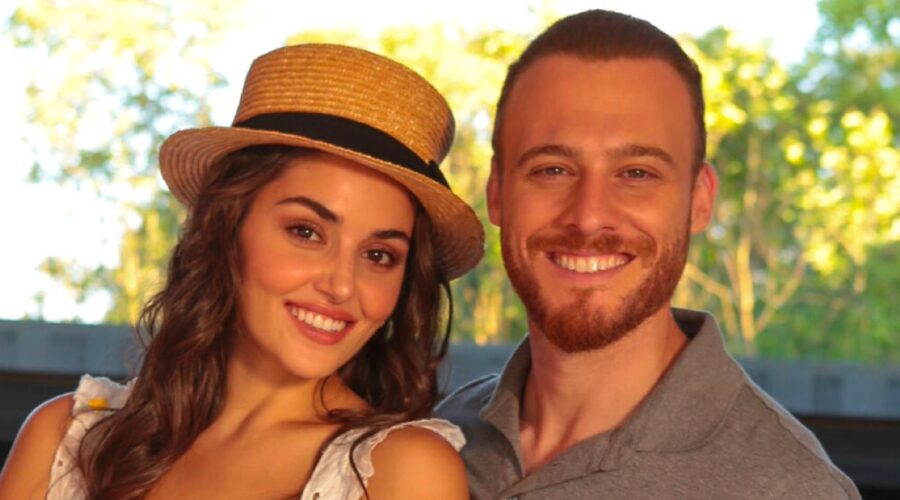 Da sinistra: Eda Yildiz E Kerem Bursin In 