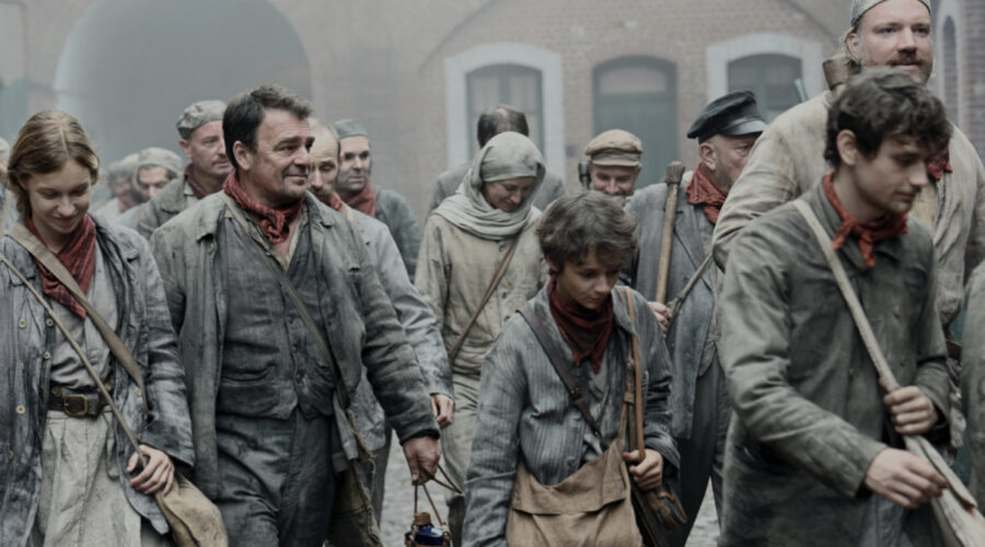 Una scena di gruppo di 