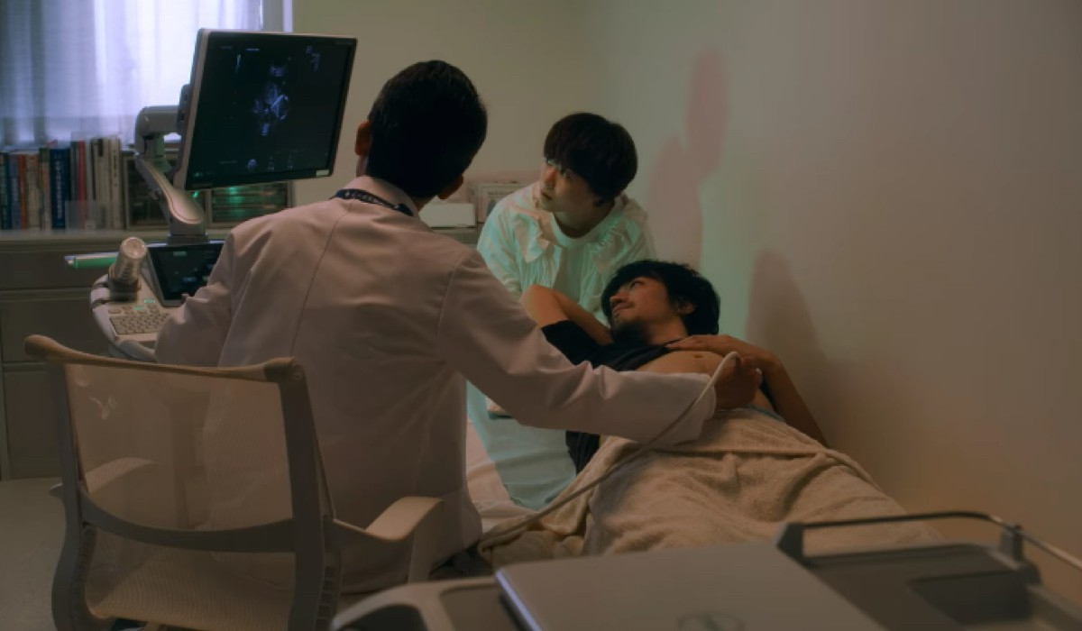 Hiyama Kentaro (Takumi Saito) Aki Seto (Juri Ueno) In Una Scena Di