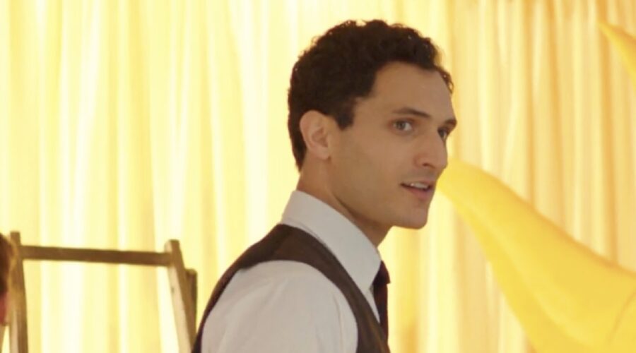 Alessandro Tersigni (Vittorio Conti) in una scena della puntata 1 de