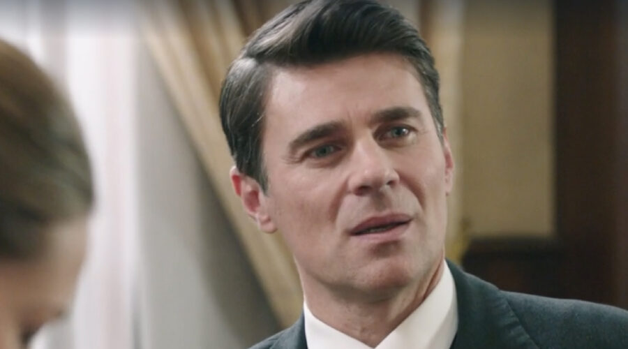 Fabio Fulco (Ferdinando Torrebruna) in una scena della puntata 136 de