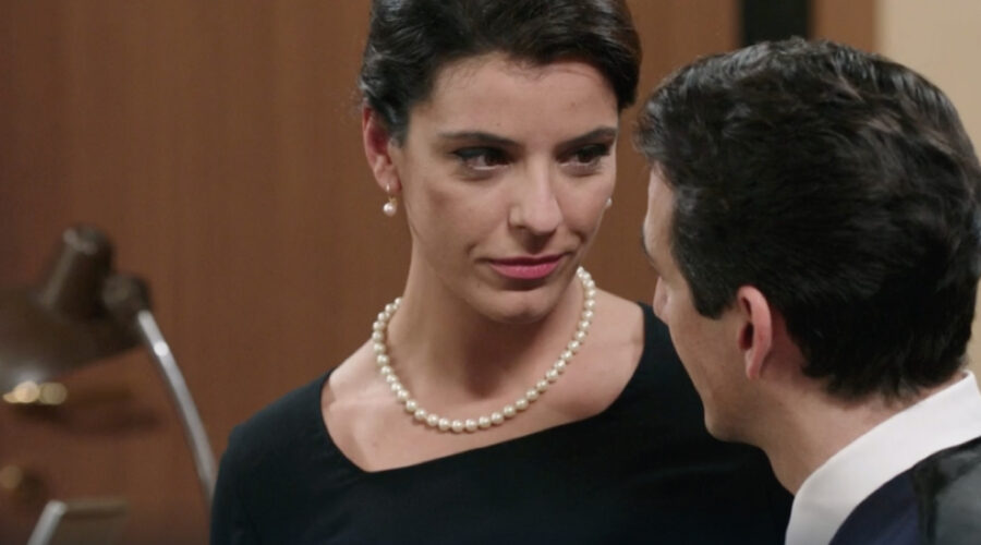 Caterina Bertone (Beatrice Conti) in una scena della puntata 140 de 