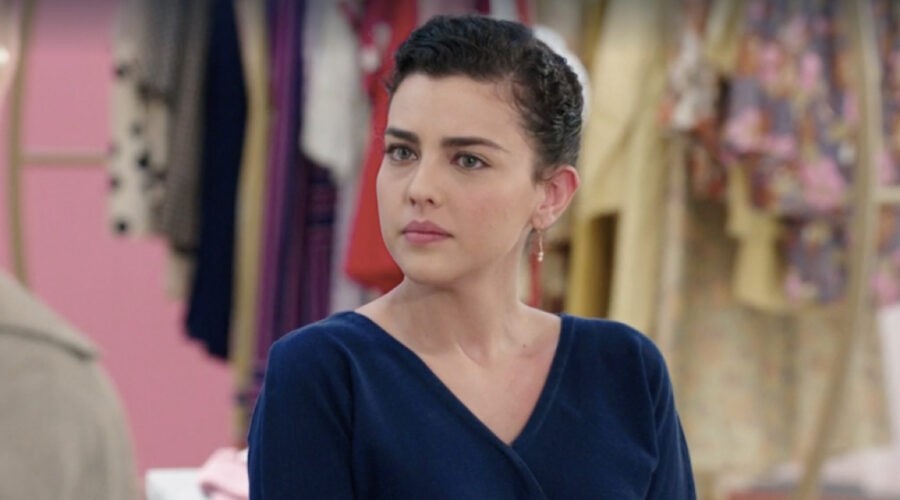 Chiara Russo (Maria Puglisi) in una scena della puntata 140 de 