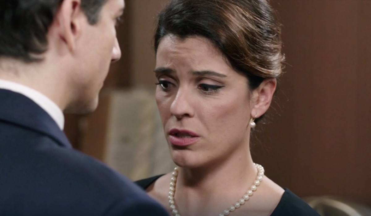 Caterina Bertone (Beatrice Conti) in una scena della puntata 140 de 
