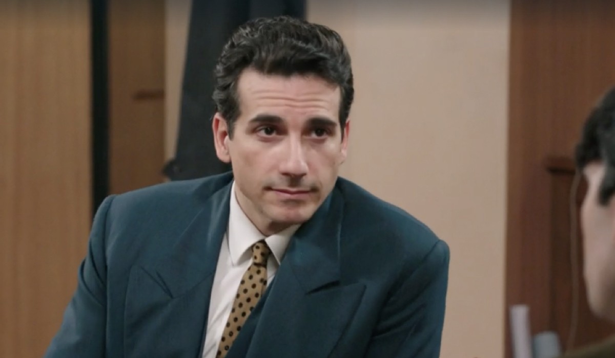 Luca Bastianello (Dante Romagnoli) in una scena della puntata 144 de