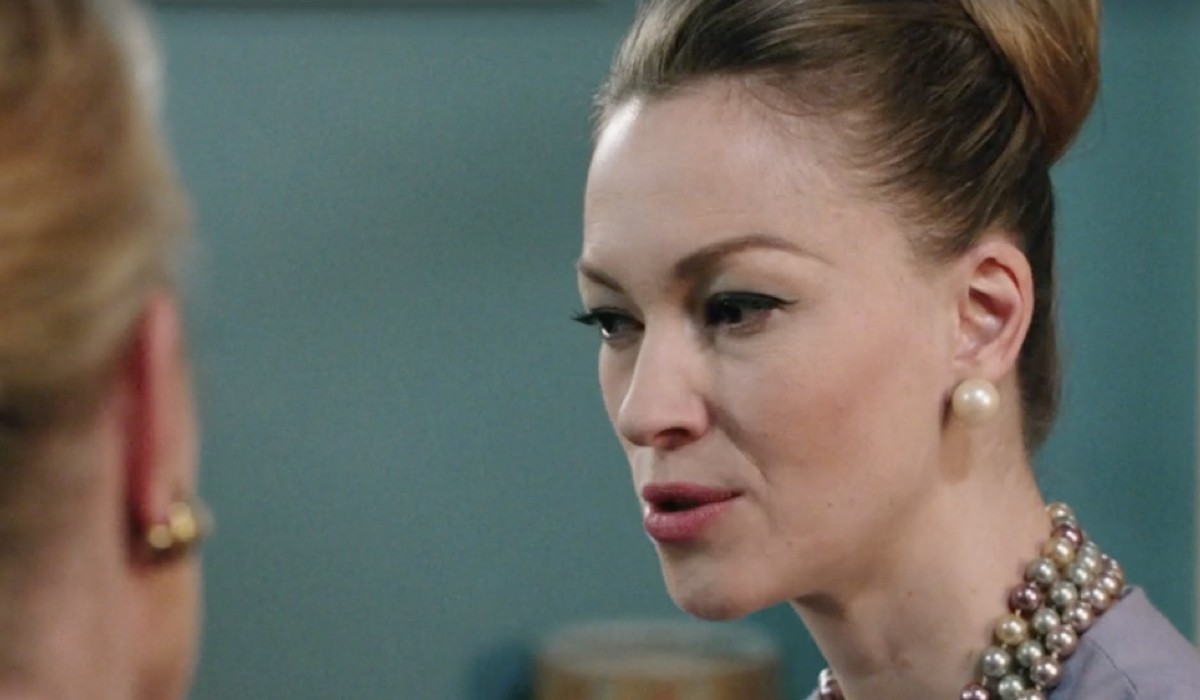 Greta Oldoni (Fiorenza Gramini) in una scena della puntata 144 de