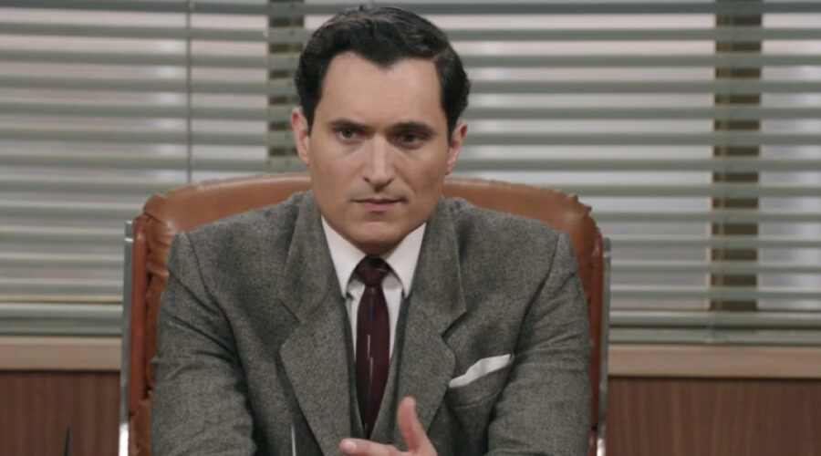 Alessandro Tersigni (Vittorio Conti) in una scena della puntata 144 de 