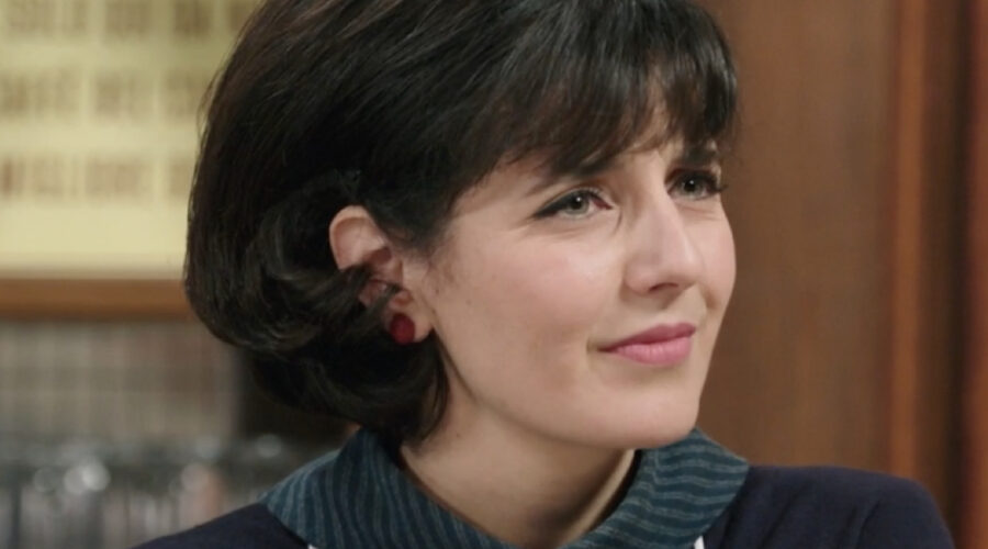 Giulia Chiaramonte (Sofia Galbiati) in una scena della puntata 146 de