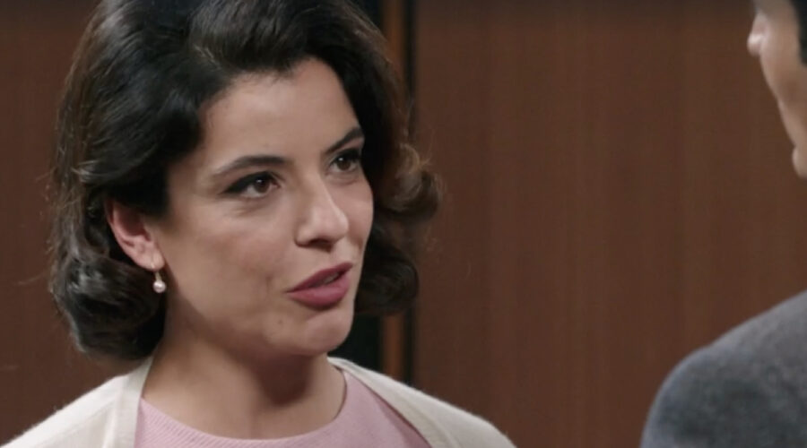 Caterina Bertone (Beatrice Conti) in una scena della puntata 147 de 