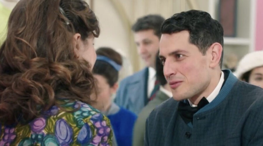 Da sinistra: Giulia Vecchio (Anna Imbriani) e Emanuel Caserio (Salvatore Amato) in una scena della puntata 148 de 