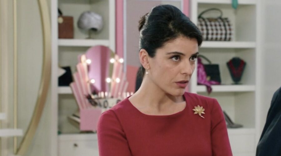 Caterina Bertone (Beatrice Conti) in una scena della puntata 149 de 