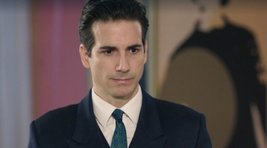 Luca Bastianello (Dante Romagnoli) in una scena della puntata 157 de 