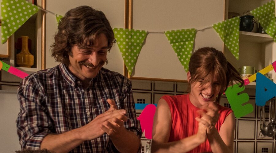 Da Sinistra: Lino Guanciale (Pietro) e Aurora Ruffino (Rebecca) In 