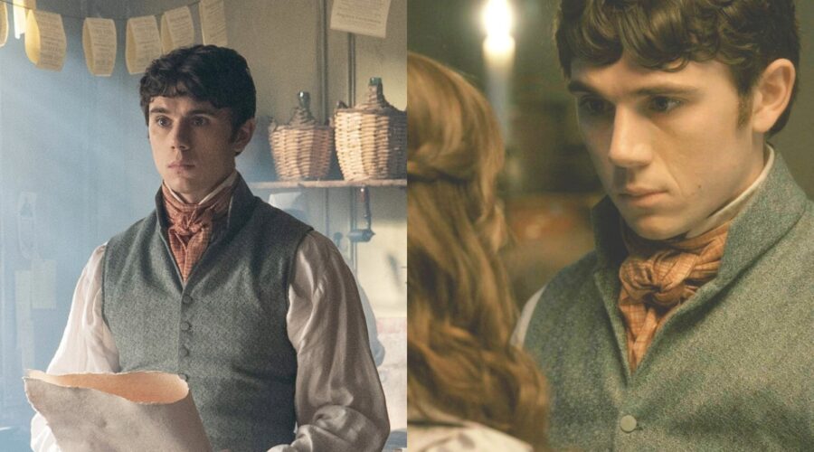 Calam Lynch nei panni di Theo in “Bridgerton”. Credits: Liam Daniel/Netflix/Cattura schermo.