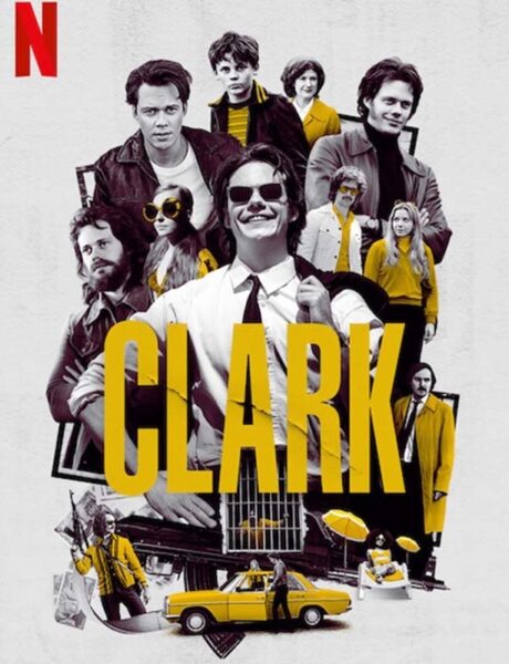 La locandina di Clark. Credits: Netflix.