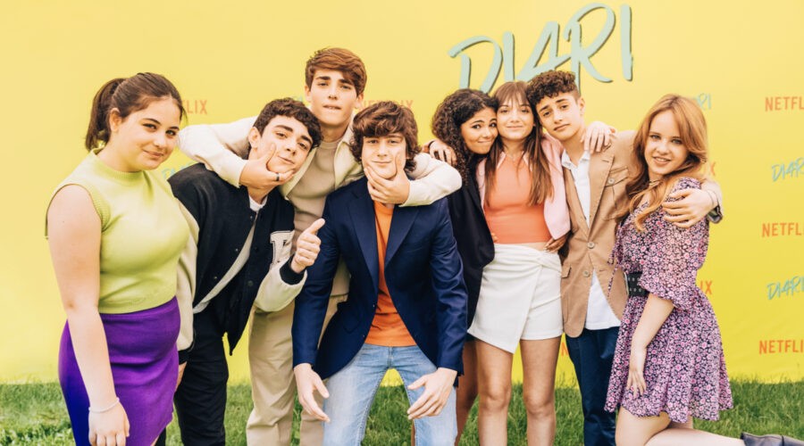 Il cast di “Di4ri”. Credits: Netflix.