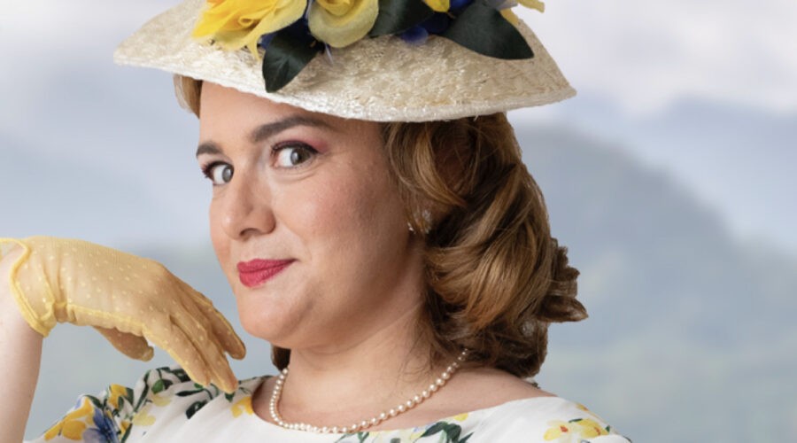 Esperanza Guardado (Linda) in un posato per “Un altro domani”. Credits: Mediaset
