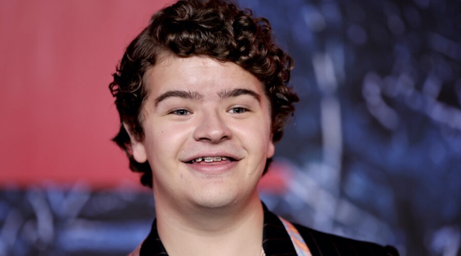 Gaten Matarazzo alla première di “Stranger Things 4” a New York. Credits: Getty Images for Netflix.