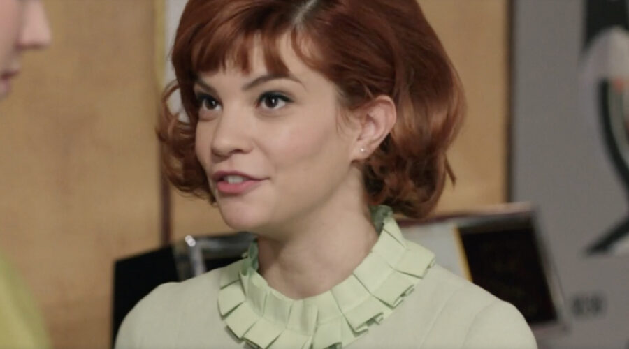 Gaia Bavaro (Gemma Zanatta) in una scena nella puntata 97 de