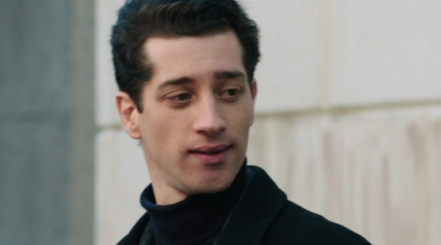 Moisé Curia (Marco di Sant’Erasmo) in una scena della puntata 134 de