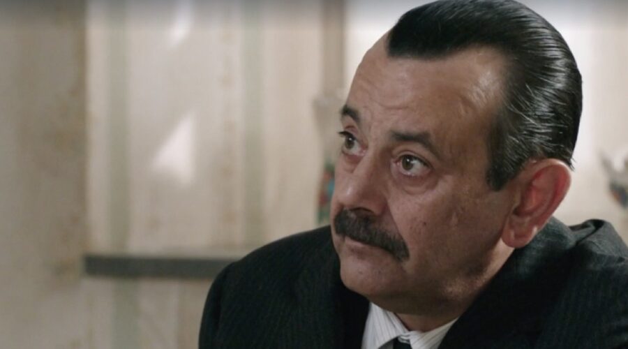 Nicola Rignanese (Giuseppe Amato) in una scena della puntata 39 de 