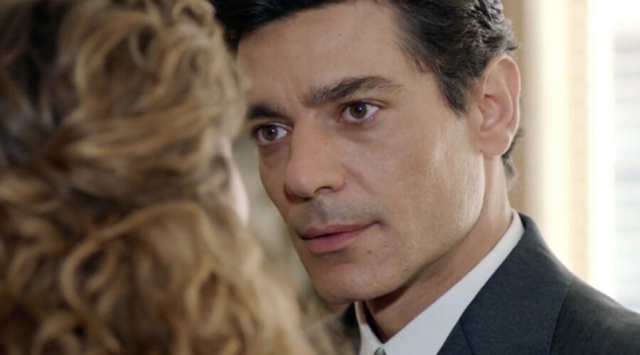 Giuseppe Zeno (Pietro Mori) in una scena della puntata 1 de “Il Paradiso Delle Signore”. Credits: Rai