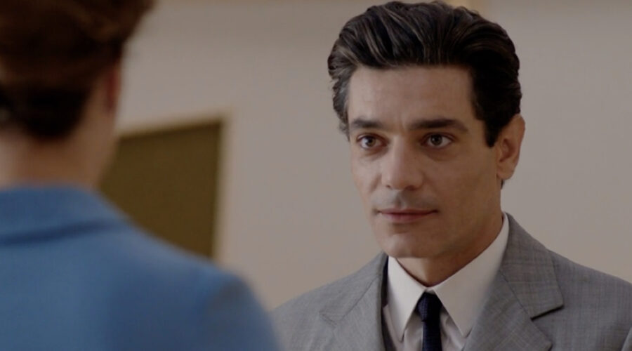 Giuseppe Zeno (Pietro Mori) in una scena della puntata 12 de