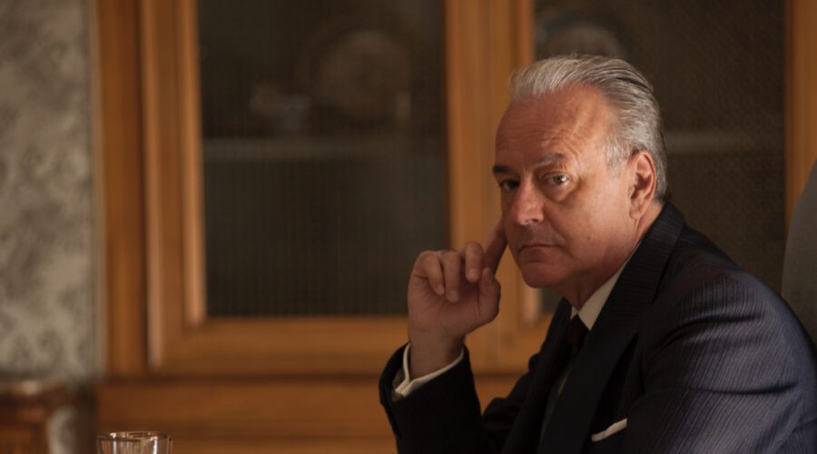 Corrado Tedeschi (Carlo Mandelli) in un posato per le prime due stagioni de