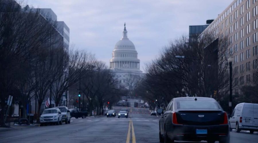La città in una scena del trailer spagnolo de 