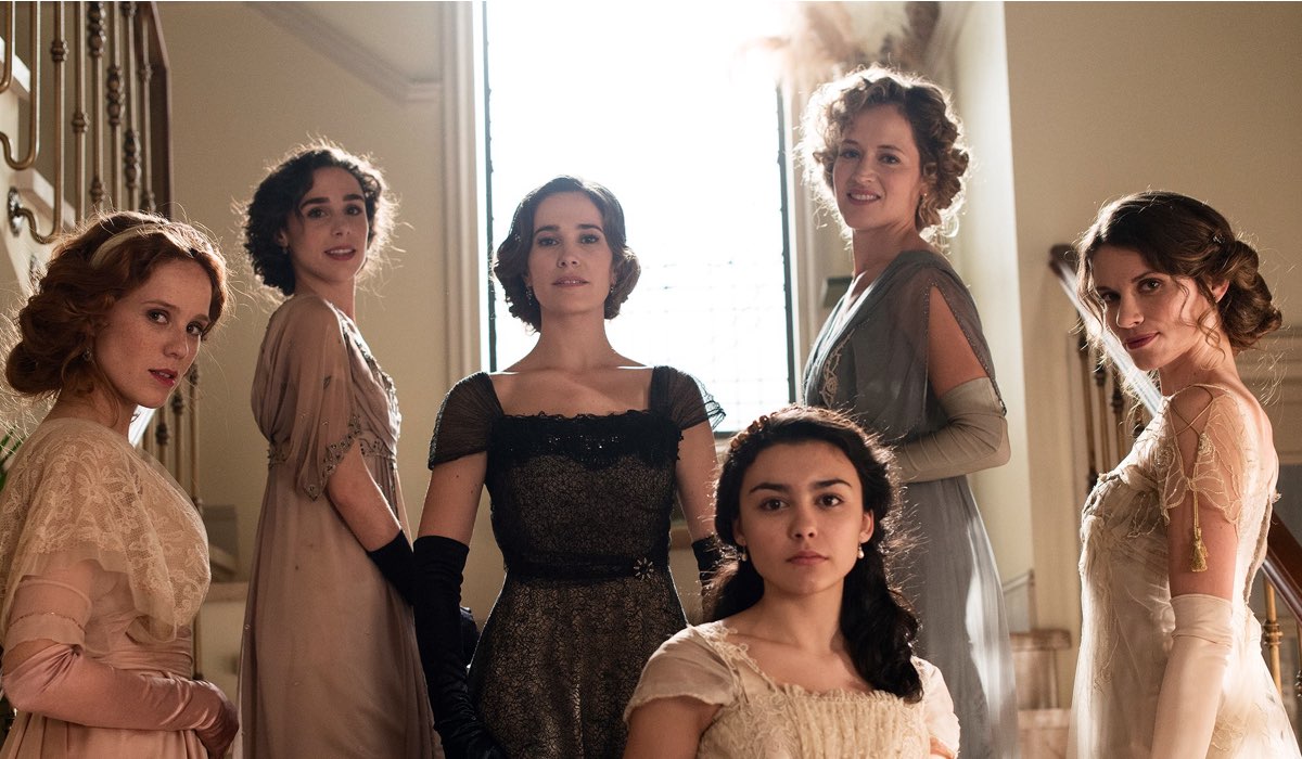 Da Sinistra: Maria Castro (Francisca), Candela Serrat (Celia), Celia Freijeiro (Adela), Marta Larralde (Diana) E Mariona Tea (Blanca) In 