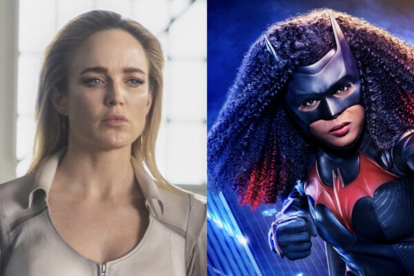 Da sinistra: Caity Lotz in “Legends of Tomorrow” e Javicia Lesley in “Batwoman”. Credits: Warner Bros. Television/Mediaset.